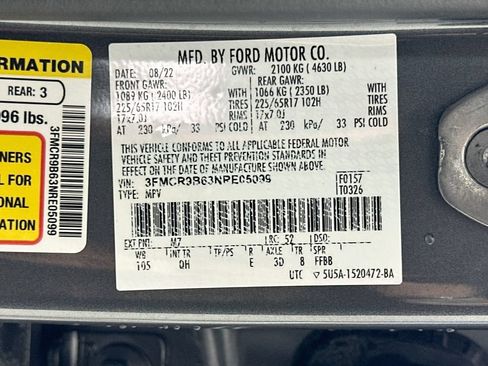 Used 2022 Ford Bronco Sport Big Bend w/ Convenience Package AWD/4WD image 32