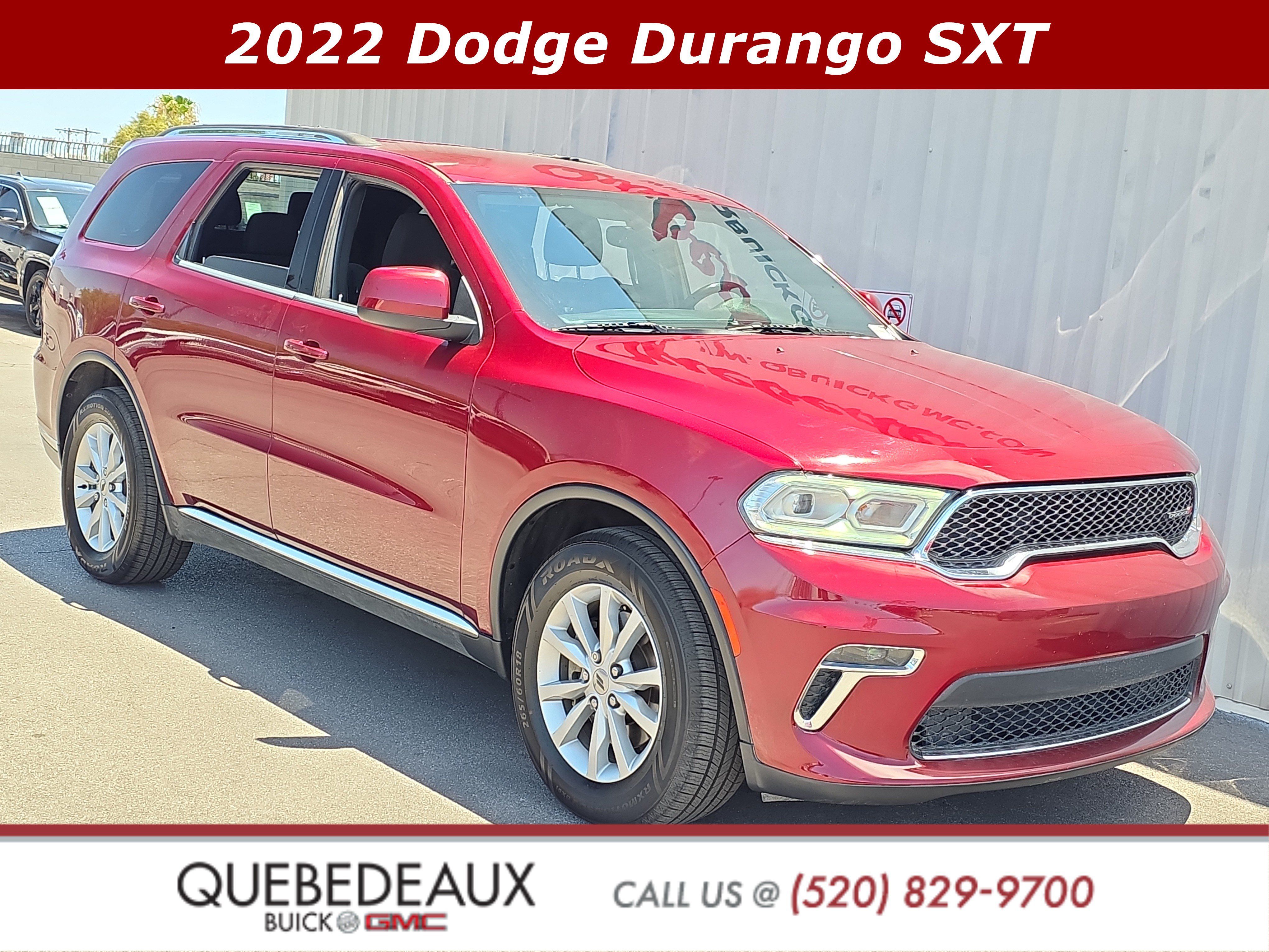 Used 2022 Dodge Durango SXT RWD image 1