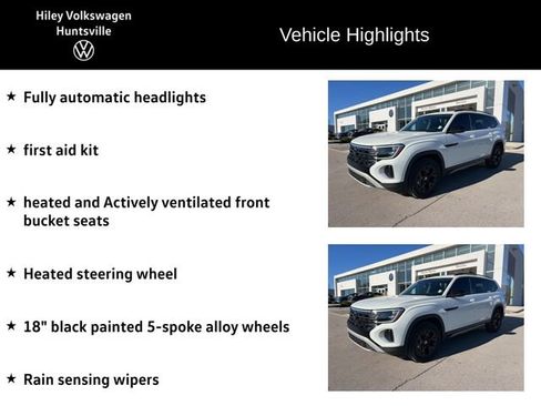 Certified 2025 Volkswagen Atlas Peak Edition SE image 13