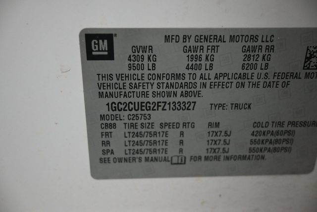 Used 2015 Chevrolet Silverado 2500 W/T w/ WT Convenience Package RWD image 16