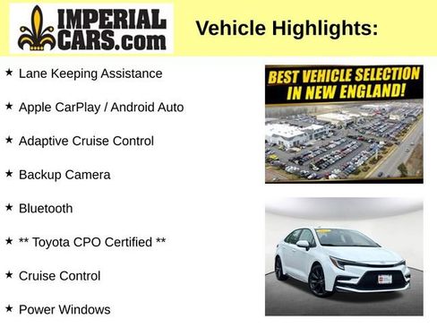 Certified 2025 Toyota Corolla SE image 3