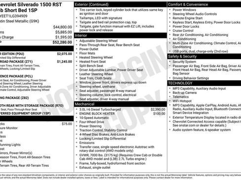 Used 2020 Chevrolet Silverado 1500 RST w/ All-Star Edition AWD/4WD image 10