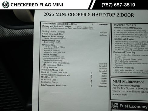 Used 2025 MINI Cooper S image 38