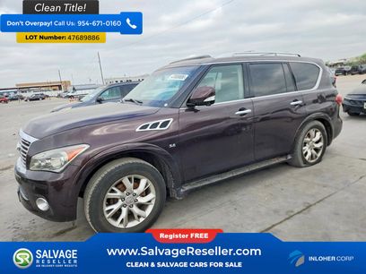 Used 2014 INFINITI QX80 4WD w/ Theater Package