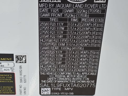 New 2026 Land Rover Range Rover Sport Dynamic SE image 36