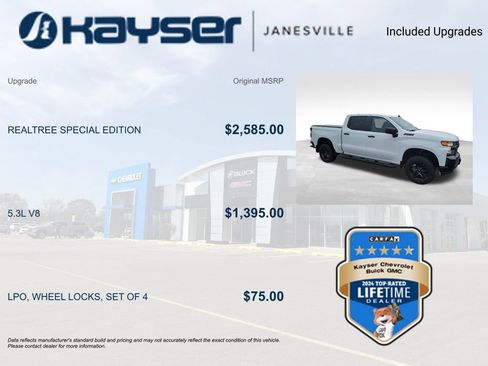Certified 2021 Chevrolet Silverado 1500 Custom Trail Boss w/ Realtree Special Edition AWD/4WD image 2