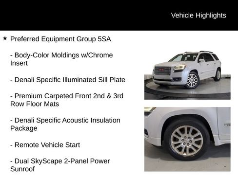 Used 2016 GMC Acadia Denali AWD/4WD image 13