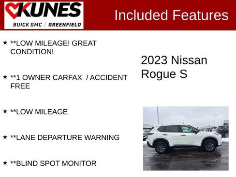 Used 2023 Nissan Rogue S image 3