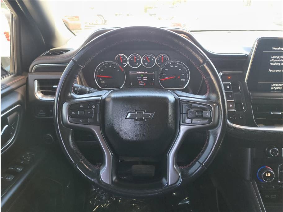 Used 2021 Chevrolet Tahoe RST w/ Rear Media and Nav Package RWD image 7