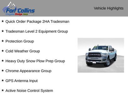 Used 2024 RAM 2500 Tradesman w/ Chrome Appearance Group
