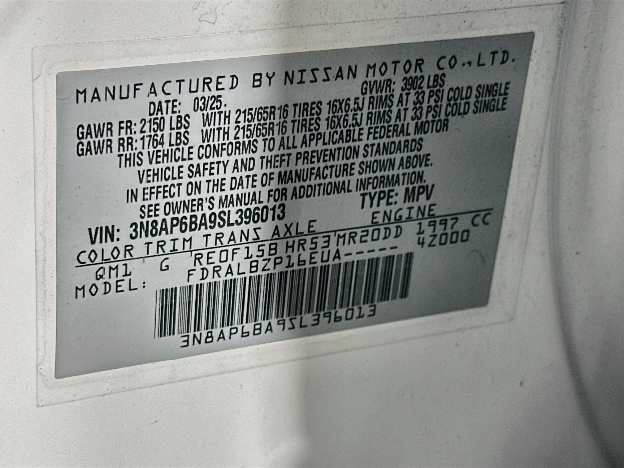 Used 2025 Nissan Kicks S FWD image 12