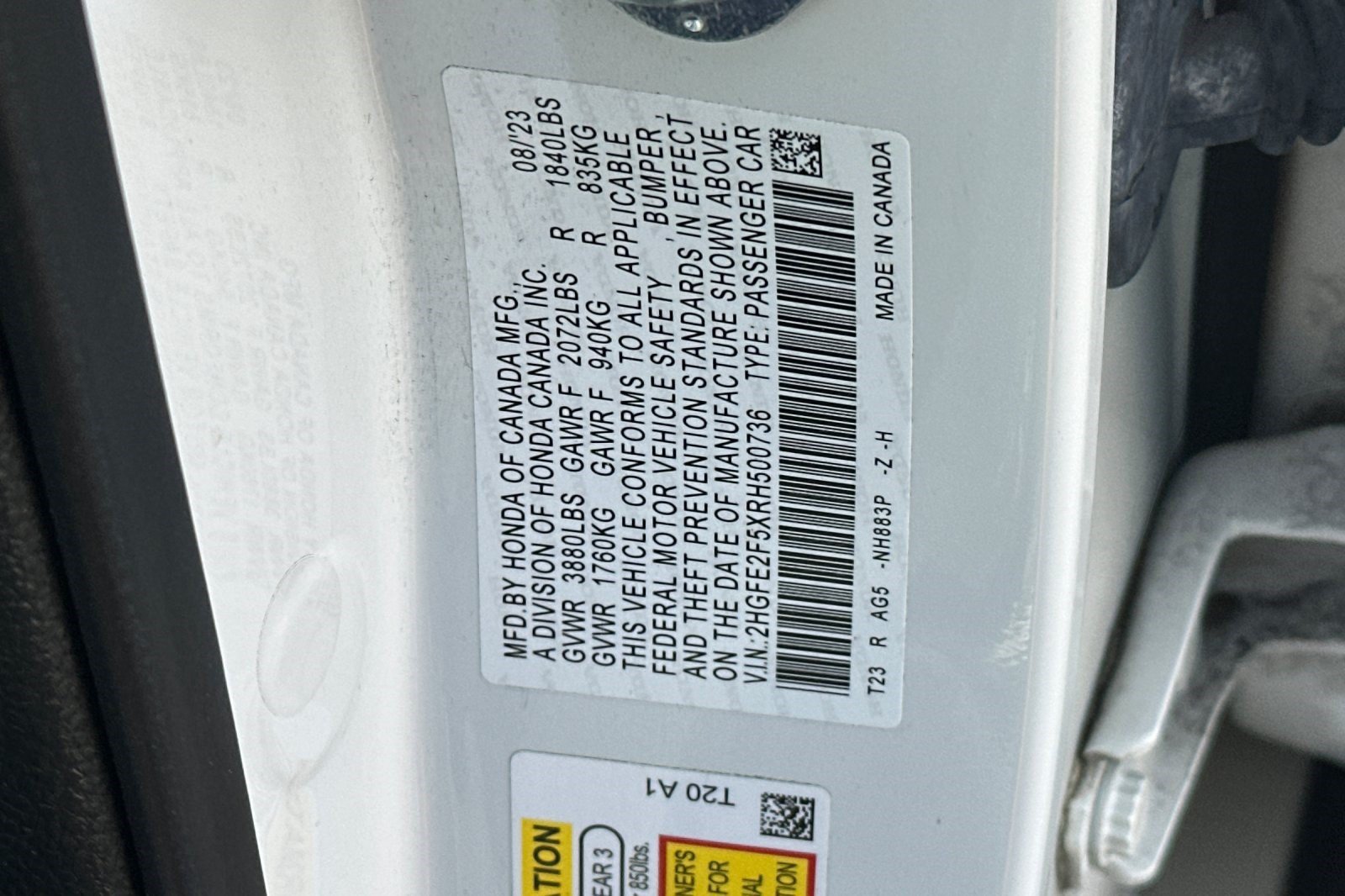 Used 2024 Honda Civic Sport image 27