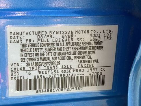 Certified 2024 Nissan Sentra SV w/ All-Weather Package image 30