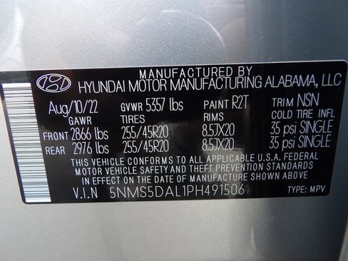 Certified 2023 Hyundai Santa Fe Calligraphy AWD/4WD image 32
