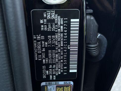 New 2026 Kia Sorento S FWD image 36