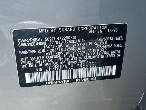 New 2026 Subaru Outback Premium image 33