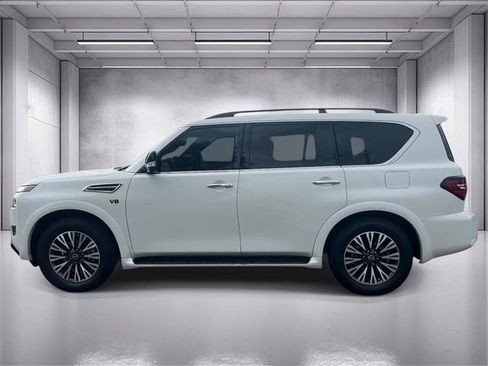 Used 2021 Nissan Armada SL w/ Midnight Edition Package RWD image 6