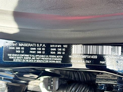 Used 2023 Maserati Ghibli Modena RWD image 34
