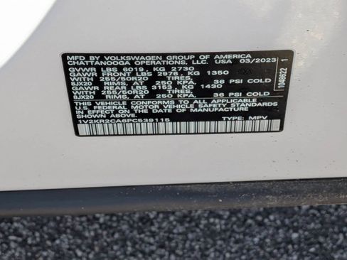 Used 2023 Volkswagen Atlas SE w/ Panoramic Sunroof Package image 41