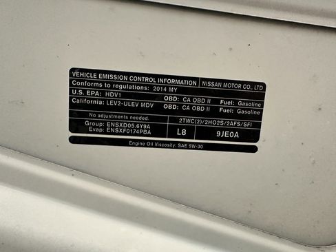 Used 2014 Nissan NV 2500 SV image 5