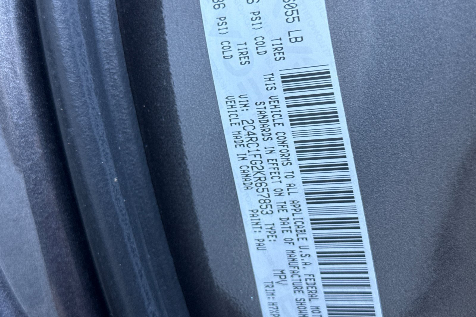 Used 2019 Chrysler Pacifica Touring Plus w/ Advanced Safetytec Group FWD image 56