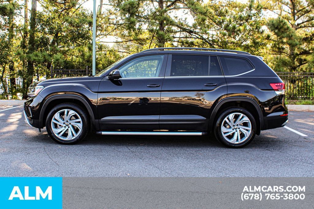Used 2022 Volkswagen Atlas SE w/ Panoramic Sunroof Package FWD image 6