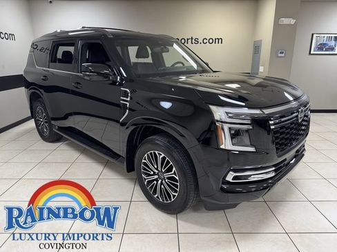 Used 2025 Nissan Armada SL w/ Captain's Chari Seat Package RWD image 1