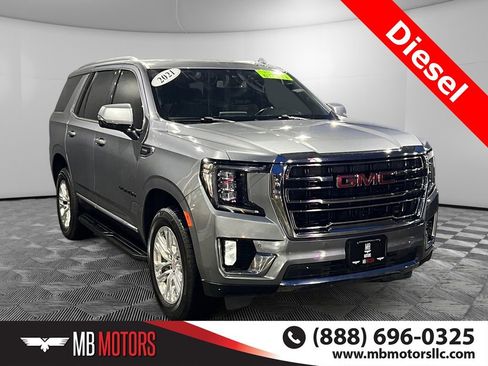 Used 2021 GMC Yukon SLT image 1
