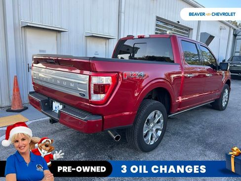 Used 2022 Ford F150 Platinum w/ Equipment Group 701A High image 3