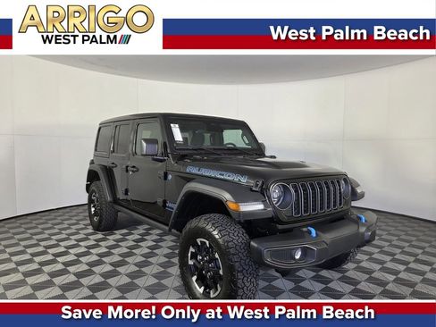 Certified 2025 Jeep Wrangler Unlimited Rubicon 4xe w/ Convenience Group image 1