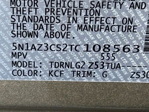 New 2026 Nissan Murano SL image 56