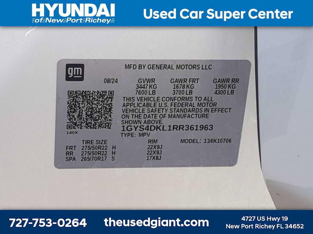 Used 2024 Cadillac Escalade Premium Luxury Platinum w/ Heavy-Duty Trailer Package AWD/4WD image 37