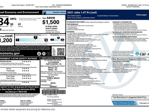 Used 2021 Volkswagen Jetta R-Line FWD image 2