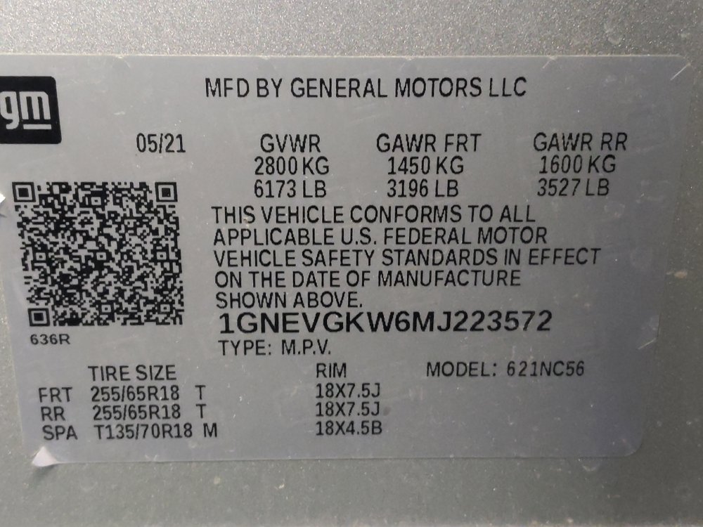Used 2021 Chevrolet Traverse LT AWD/4WD image 33