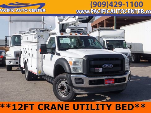 Used 2013 Ford F550 2WD Regular Cab Super Duty w/ Payload Upgrade Pkg image 1