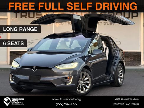 Used 2016 Tesla Model X 90D AWD/4WD image 1