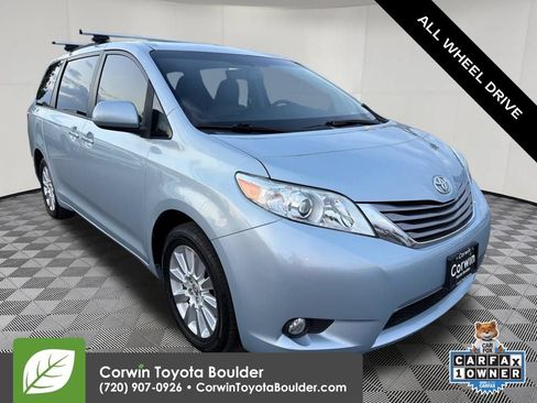 Used 2015 Toyota Sienna XLE w/ XLE Navigation Package AWD/4WD image 1