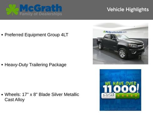 Used 2017 Chevrolet Colorado LT w/ LT Convenience Package image 5