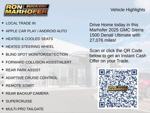 Used 2025 GMC Sierra 1500 Denali Ultimate AWD/4WD image 14