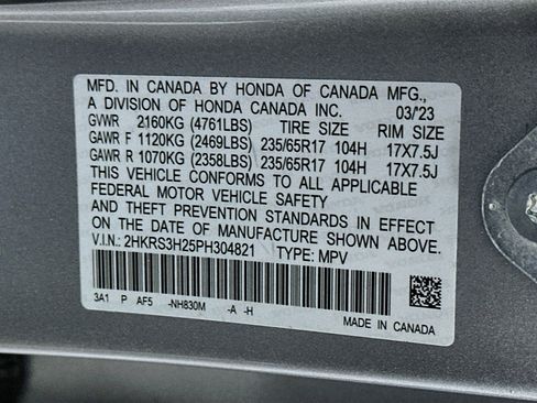 Used 2023 Honda CR-V LX image 12