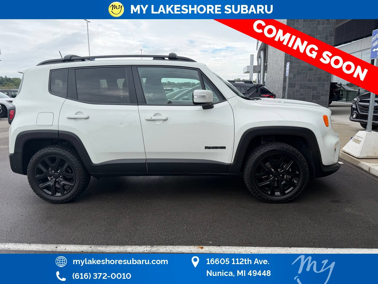 Used 2019 Jeep Renegade Altitude w/ UConnect 8.4 Nav Group AWD/4WD image 3