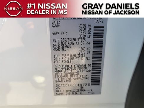 New 2025 Nissan Murano SL image 21