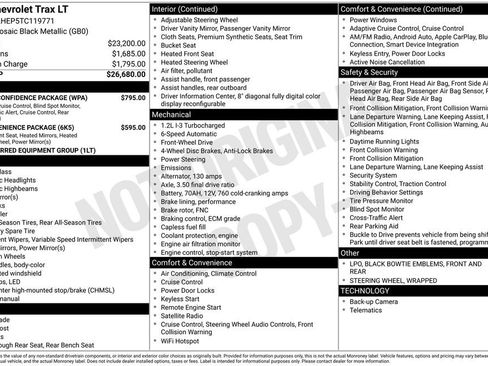 Used 2026 Chevrolet Trax LT w/ Driver Confidence Package FWD image 11