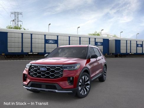 New 2026 Ford Explorer Platinum w/ LUX Leather Package AWD/4WD image 2