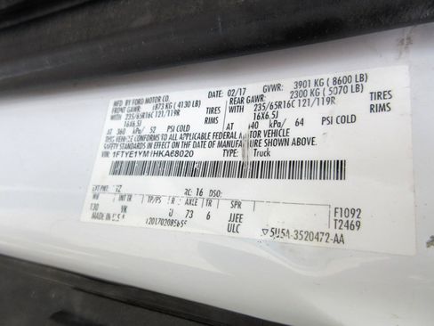 Used 2017 Ford Transit 150 130 Low Roof image 32