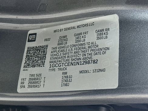Used 2022 Chevrolet Colorado LT w/ Luxury Package AWD/4WD image 12