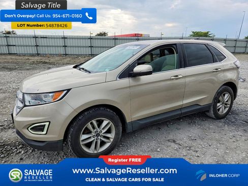 Used 2017 Ford Edge SEL w/ Equipment Group 201A FWD image 1