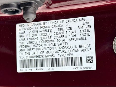 Used 2019 Honda CR-V LX image 32