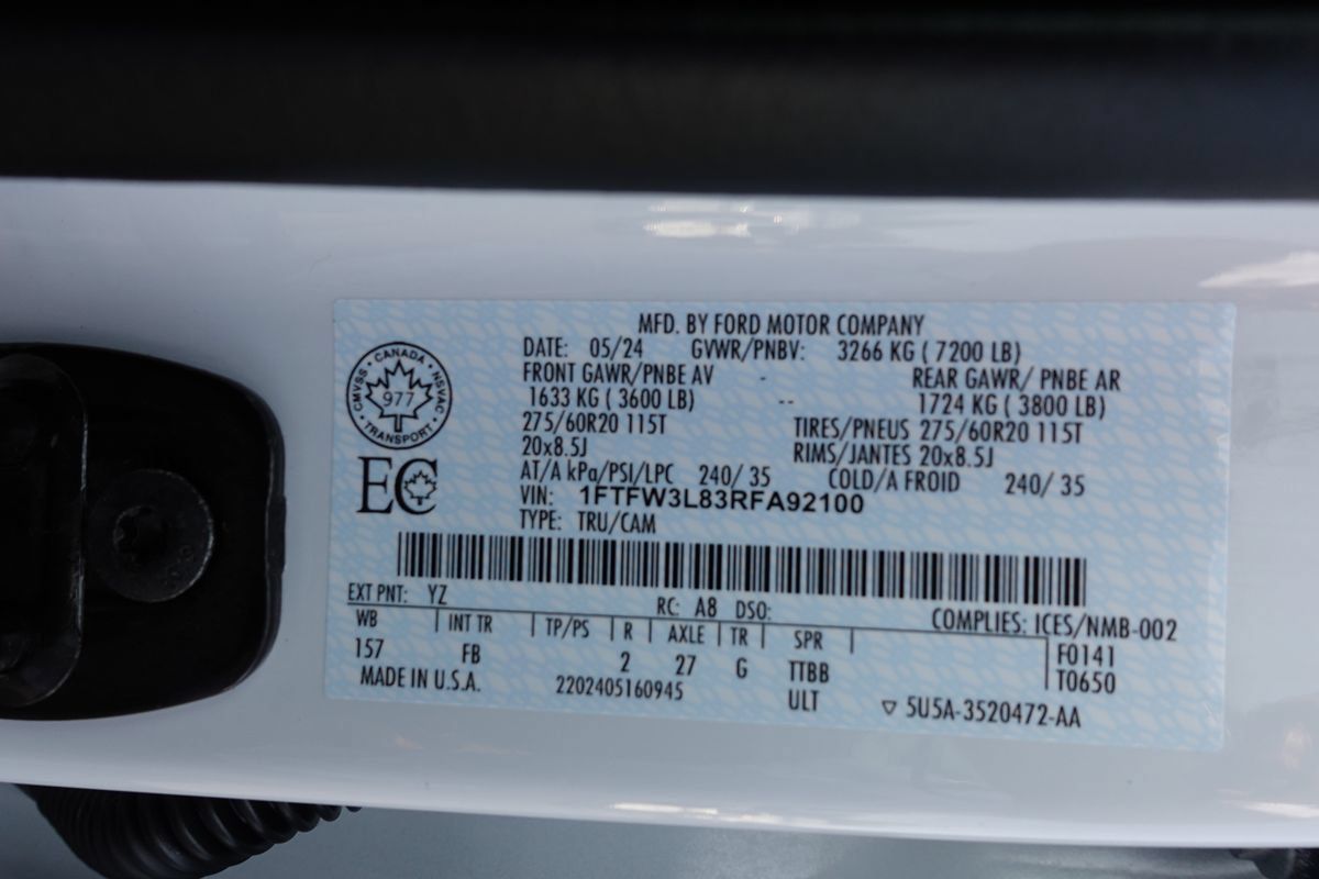 Used 2024 Ford F150 XLT w/ Equipment Group 302A MID AWD/4WD image 19