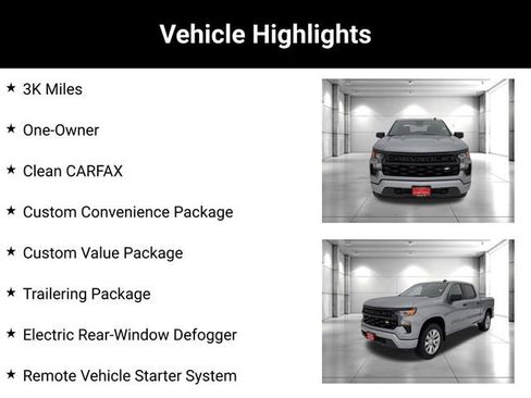 Used 2025 Chevrolet Silverado 1500 Custom AWD/4WD image 2